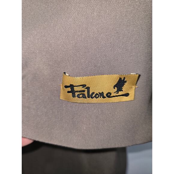 Vintage Falcone Men's Topcoat Carmel Full Length Size 50L New with tags - Picture 2 of 7